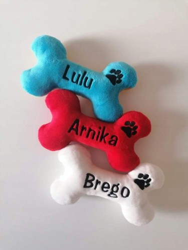 Zabawka z imieniem dla psa