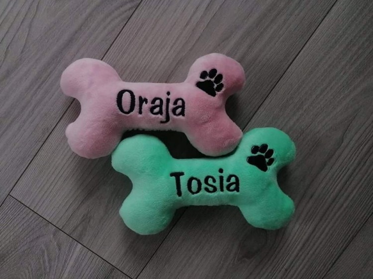 kość dla psa z imieniem prezent dla pupila personalizowany