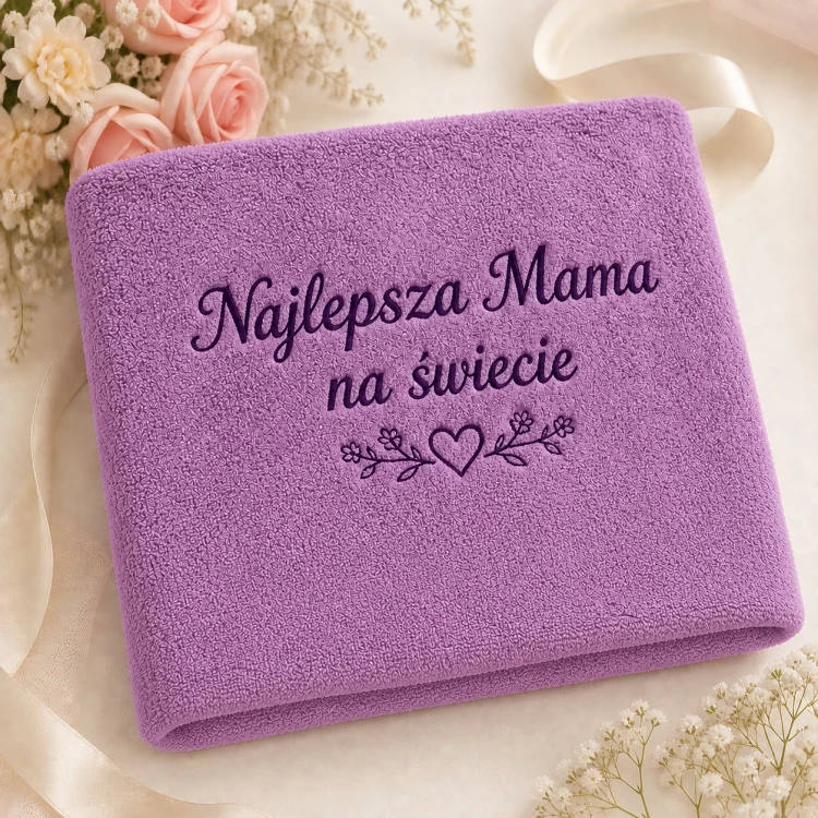 recznik dla mamy najlepsza mama na swiecie