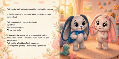 Tuliś i Tulisia w Krainie Pluszozaurów – książeczka dla dzieci