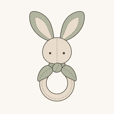 Symboliczna ilustracja miękkiej grzechotki