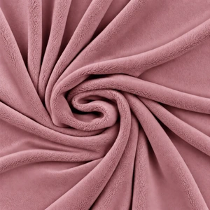 Gładka tkanina Minky 380 g — Foxglove