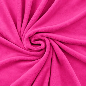 Gładka tkanina Minky 380 g — Fuchsia