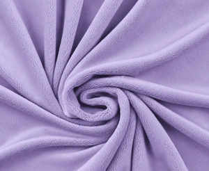 Gładka tkanina Minky 380 g — Lavender