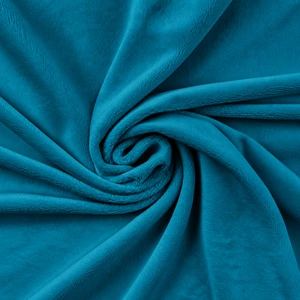 Gładka tkanina Minky 380 g — Mosaic blue