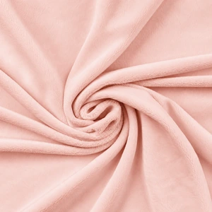 Gładka tkanina Minky 380 g — Pale Dogwood