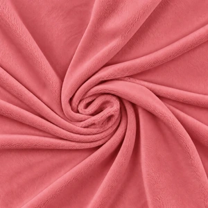 Gładka tkanina Minky 380 g — Strawberry Ice